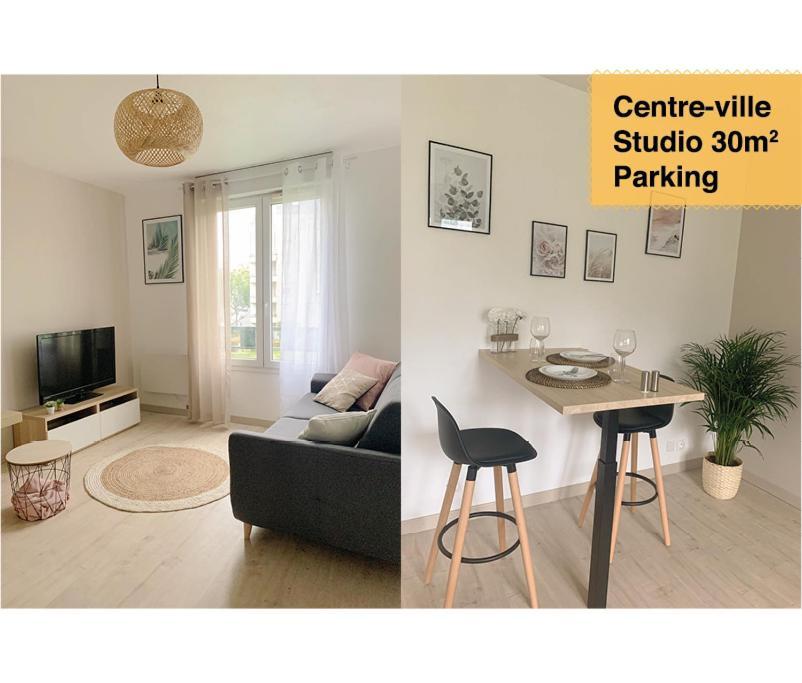 Studio 30M2 - Au Pied De La Gare - Parking Cergy Exteriér fotografie